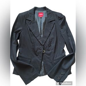 XOXO Girls Black Blazer Juniors Medium